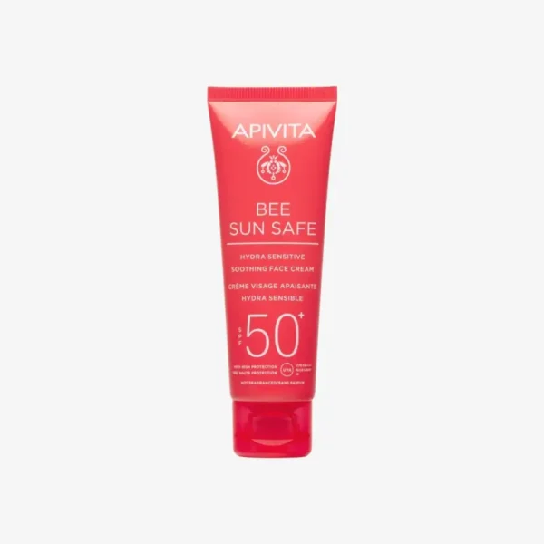 Apivita Bee Sun Safe Hydra Sensitive Soothing Face Cream SPF 50+ 50 ml
