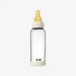 BIBS Baby Glass Bottle Set 240ml Latex - Ivory