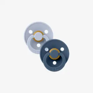 BIBS Colour - Dusty Blue/Steel Blue 2 komada