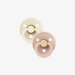 BIBS Colour - Ivory/Blush 2 komada