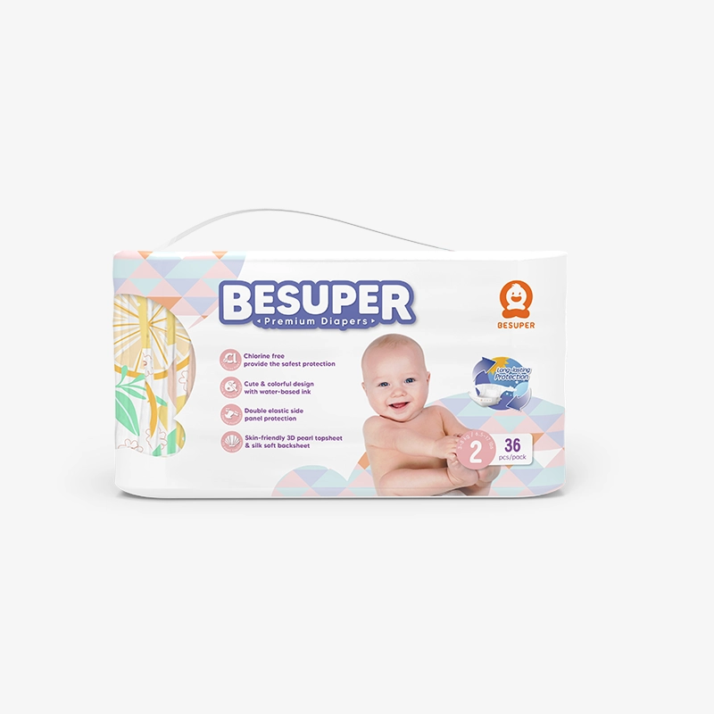 BeSuper Premium Pelene 2 (S, 3-8 kg) 36 komada