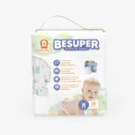 BeSuper Premium Pelene-gaćice M (6-11 kg) 18 komada