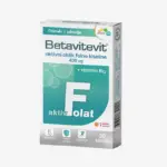 Betavitevit - aktivni oblik folne kiseline 400mcg + vitamin B12 - 30 tableta Betavitevit aktivni oblik folne kiseline 400mcg + vitamin B12 30 tableta