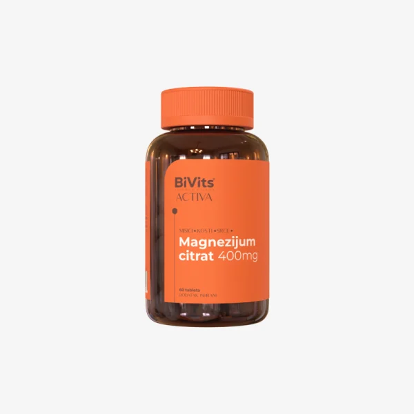 BiVits ACTIVA Magnezijum citrat 400mg 60 tableta