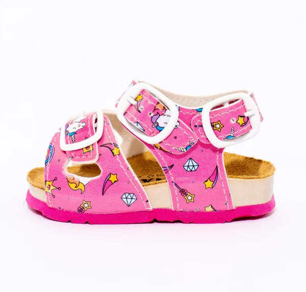 Dečije anatomske sandale - Jednorog roze