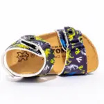 Dečije anatomske sandale - Zeleni Dino 3 Dečije anatomske sandale - Dino zeleni