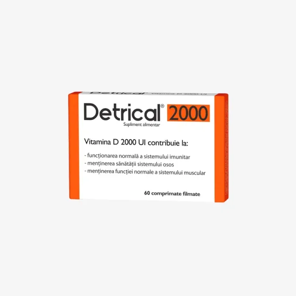 Detrical Vitamin D3 2000 IU 60 tableta Detrical Vitamin D3 2000 IU 60 tableta
