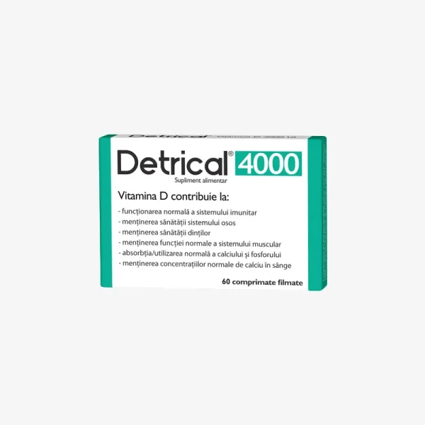 Detrical Vitamin D3 4000 IU 60 tableta Detrical Vitamin D3 4000 IU 60 tableta