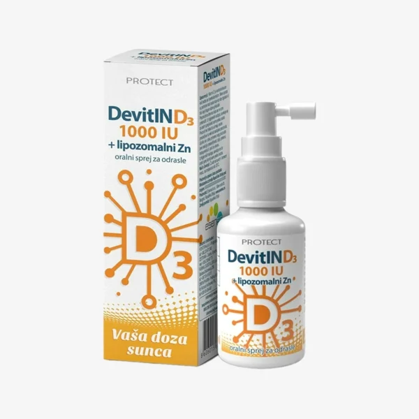 DevitIN D3 1000 IU + liposomal ZN 30ml DevitIN D3 1000 IU + liposomal ZN 30ml
