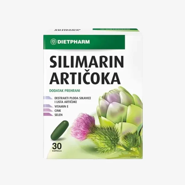 Dietpharm Silimarin Articoka 30 kapsula Dietpharm Silimarin Articoka 30 kapsula