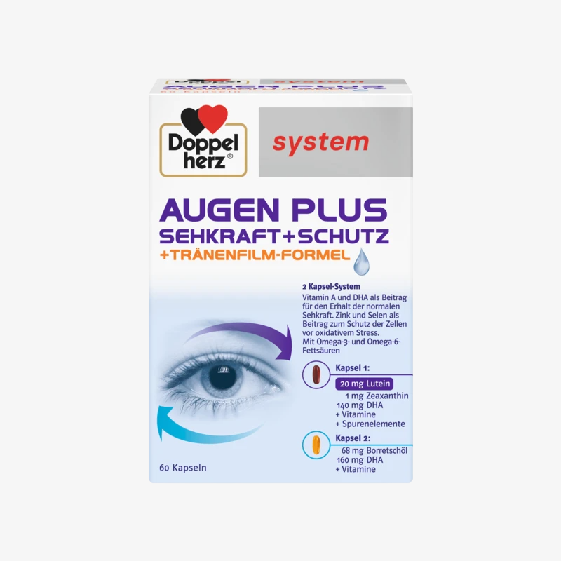 Doppelherz system Vitamini za oči Plus 30 kapsula