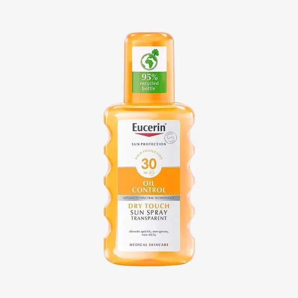 Eucerin Oil Control Dry Touch sprej za zaštitu osetljive kože od sunca SPF30 200ml