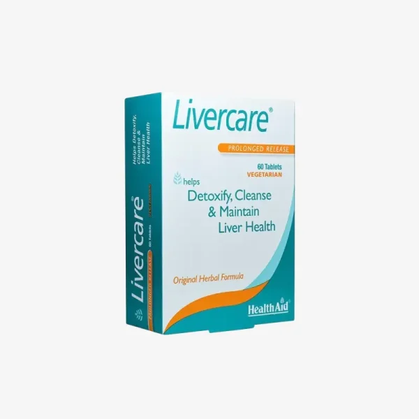 HealthAid Livercare za detoksikaciju, čišćenje i zdravlje jetre 60 tableta HealthAid Livercare za detoksikaciju, čišćenje i zdravlje jetre 60 tableta