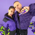 HelloSmile Pasta za zube Voyage Grape Bubblegum 60g