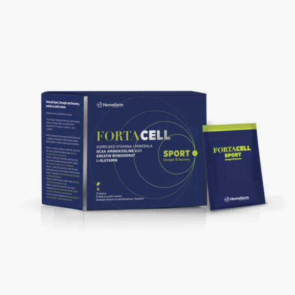 Hemofarm Fortacell Sport 15 kesica Hemofarm Fortacell Sport 15 kesica