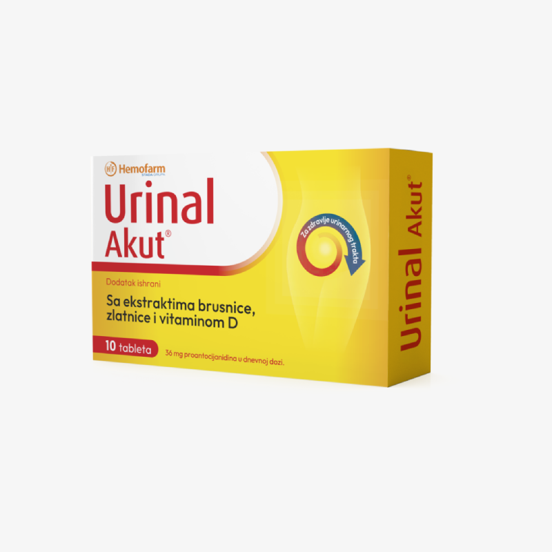 Hemofarm Urinal Akut 10 tableta
