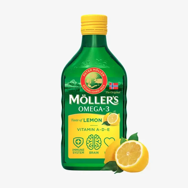 Möller's Omega-3 Lemon 250ml