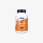 NOW Caprylic Acid 600mg Softgels 120 kapsula