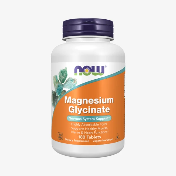 NOW Magnesium Glycinate 180 tablete