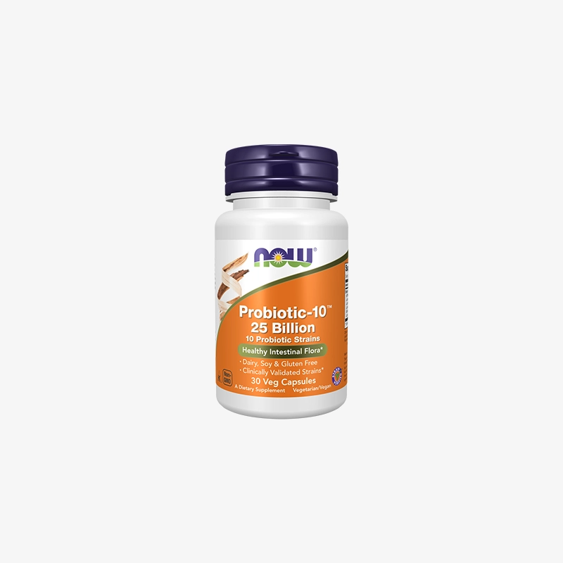 NOW Probiotic-10™ 25 Billion 30 kapsula
