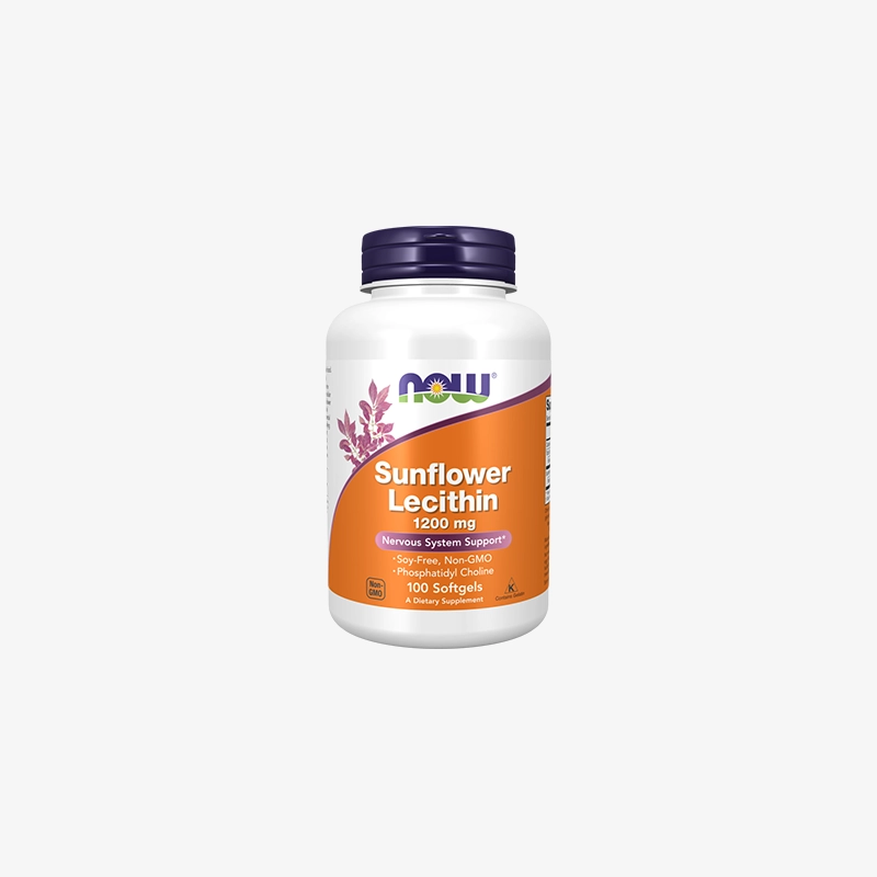 NOW Sunflower Lecithin 1200mg 200 kapsula