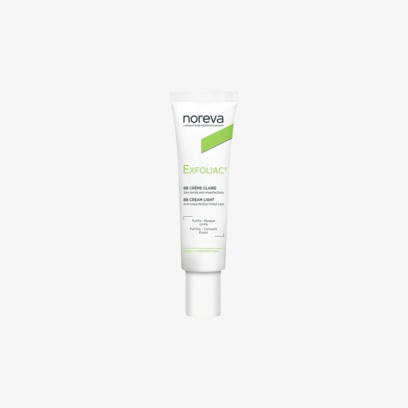 Noreva Exfoliac BB Cream Light Anti-Imperfections 30ml