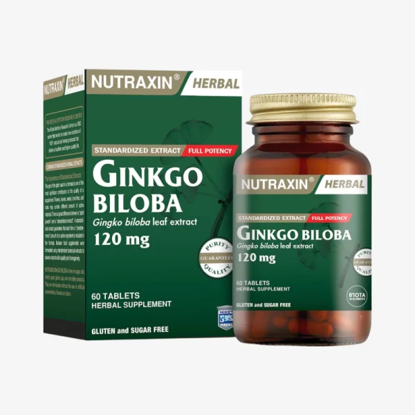 Nutraxin Ginkgo Biloba 120 mg 60 tableta