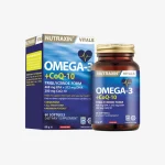 Nutraxin Omega 3 + CoQ10 60 softgel kapsula Nutraxin Omega 3 + CoQ10 60 softgel kapsula