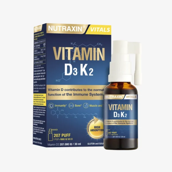 Nutraxin Vitamin D3 K2 Spray 30ml