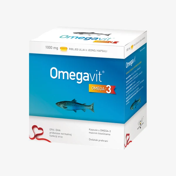 Omegavit Omega 3 1000mg 120 kapsula Omegavit Omega 3 1000mg 120 kapsula