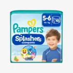 Pampers Splashers Baby Shark 5-6 (14+ kg) 10 komada