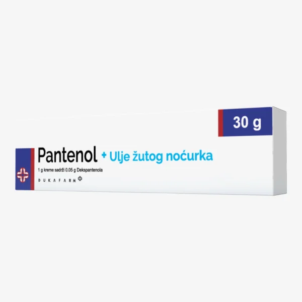 Pantenol + Ulje žutog noćurka 30g Pantenol + Ulje žutog noćurka 30g