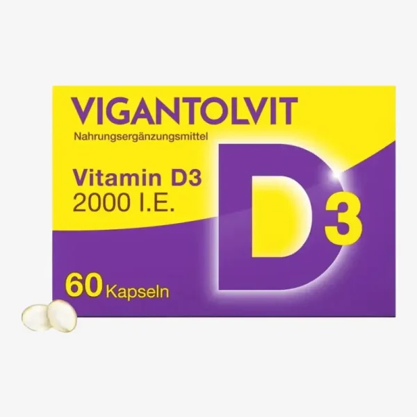 Vigantolvit Vitamin D3 2000 IU 60 kapsula Vigantolvit Vitamin D3 2000 IU 60 kapsula