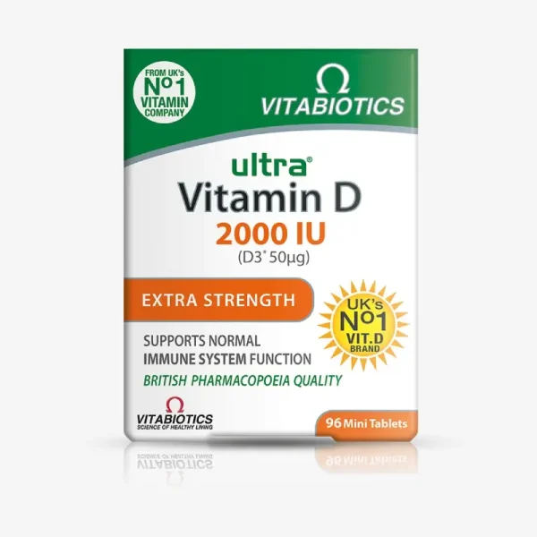 Vitabiotics Ultra Vitamin D 2000 IU 96 tableta Vitabiotics Ultra Vitamin D 2000 IU 96 tableta