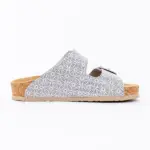 Ženske anatomske papuče Aurora - LUX Srebrna