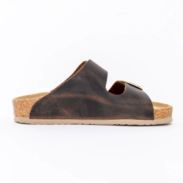 Ženske anatomske papuče Tara - Braon