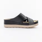 Ženske papuče Lara - Crna