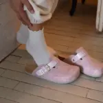 Ženske sobne klompe Como - Roze